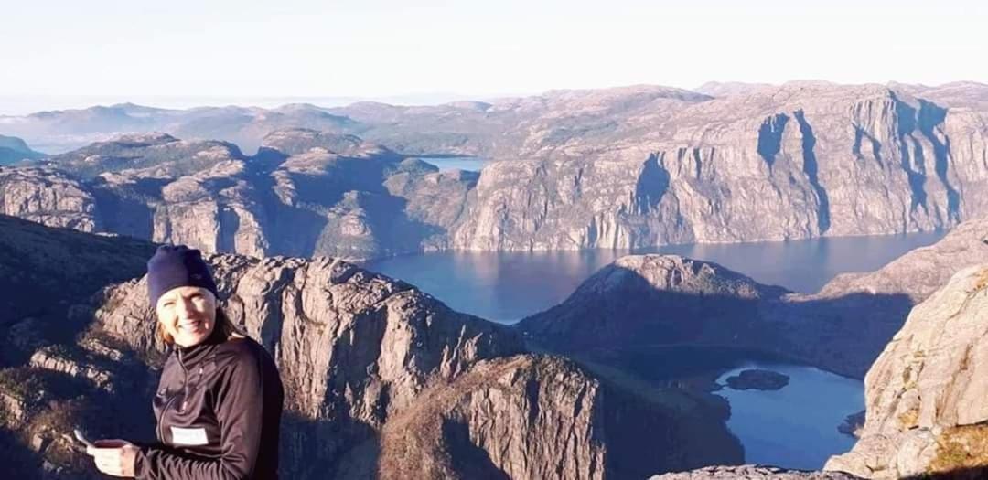 Hytte Ved Preikestolen Forsand Екстериор снимка