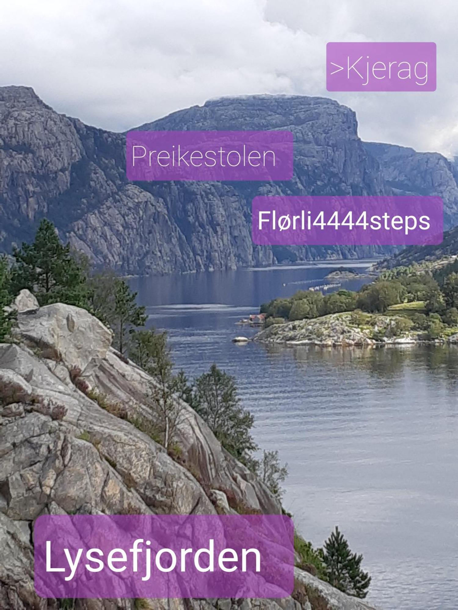 Hytte Ved Preikestolen Forsand Екстериор снимка