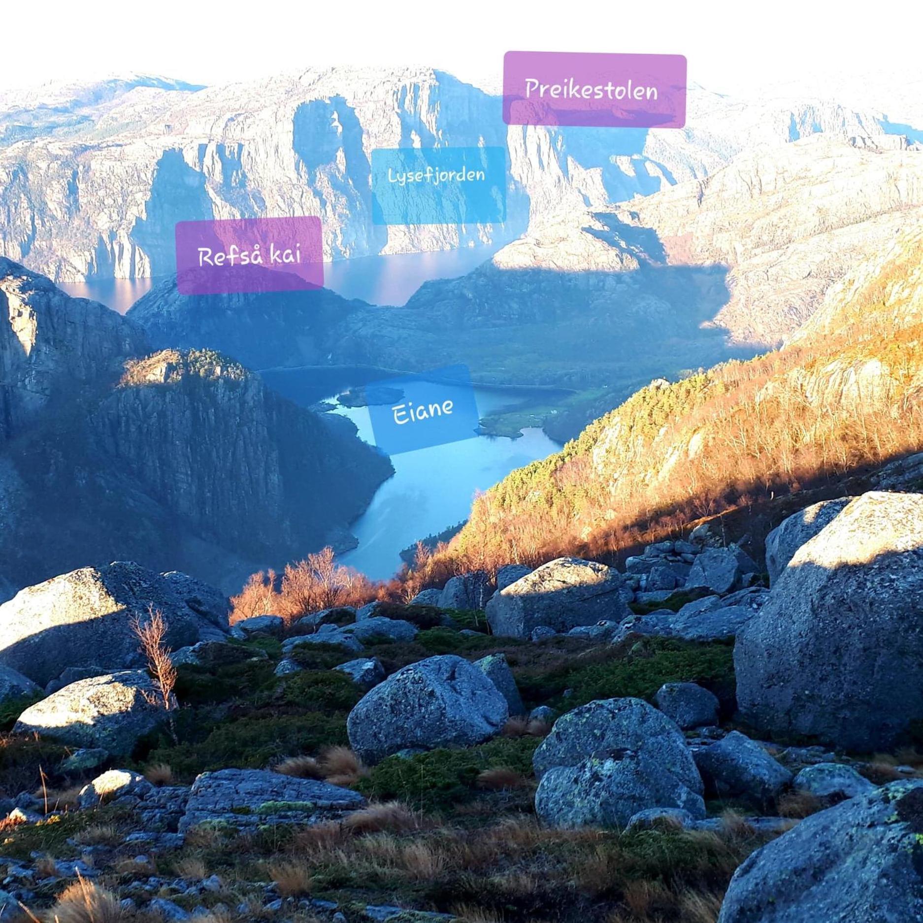 Hytte Ved Preikestolen Forsand Екстериор снимка