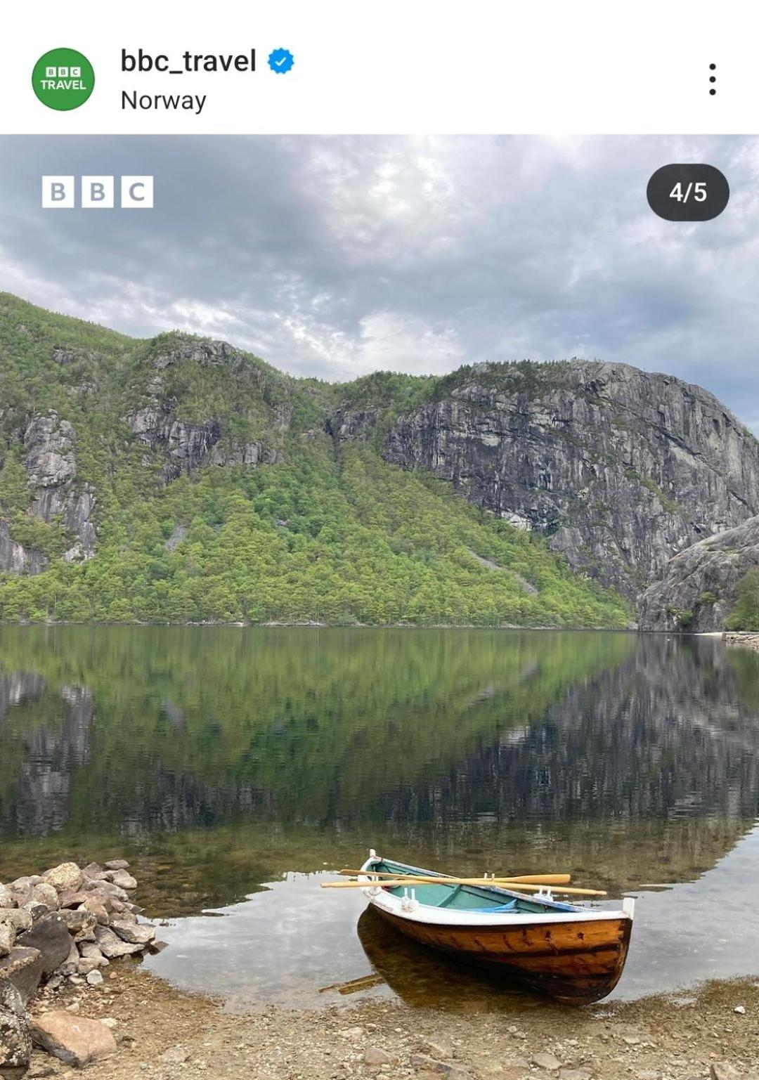 Hytte Ved Preikestolen Forsand Екстериор снимка