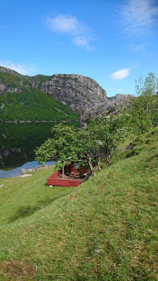 Hytte Ved Preikestolen Forsand Екстериор снимка