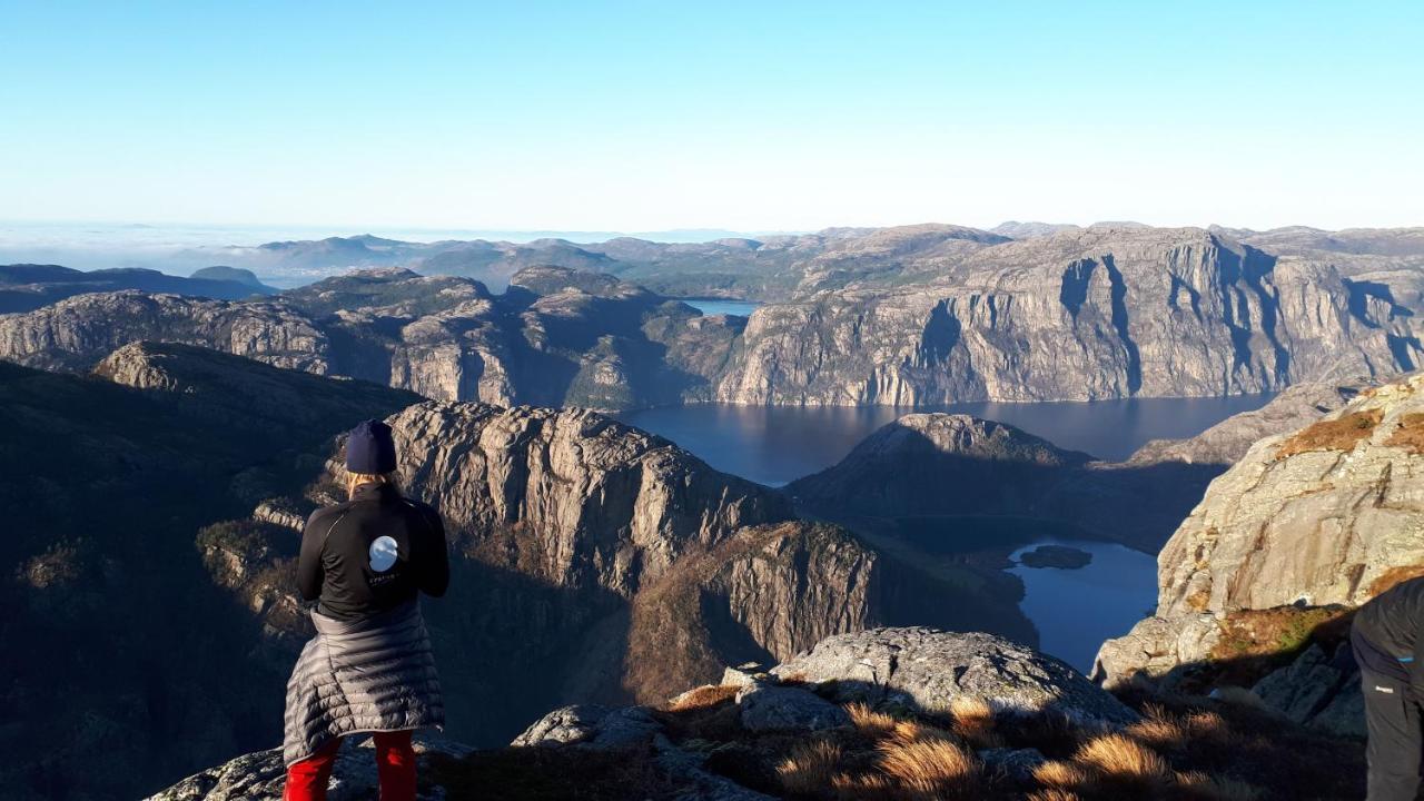 Hytte Ved Preikestolen Forsand Екстериор снимка